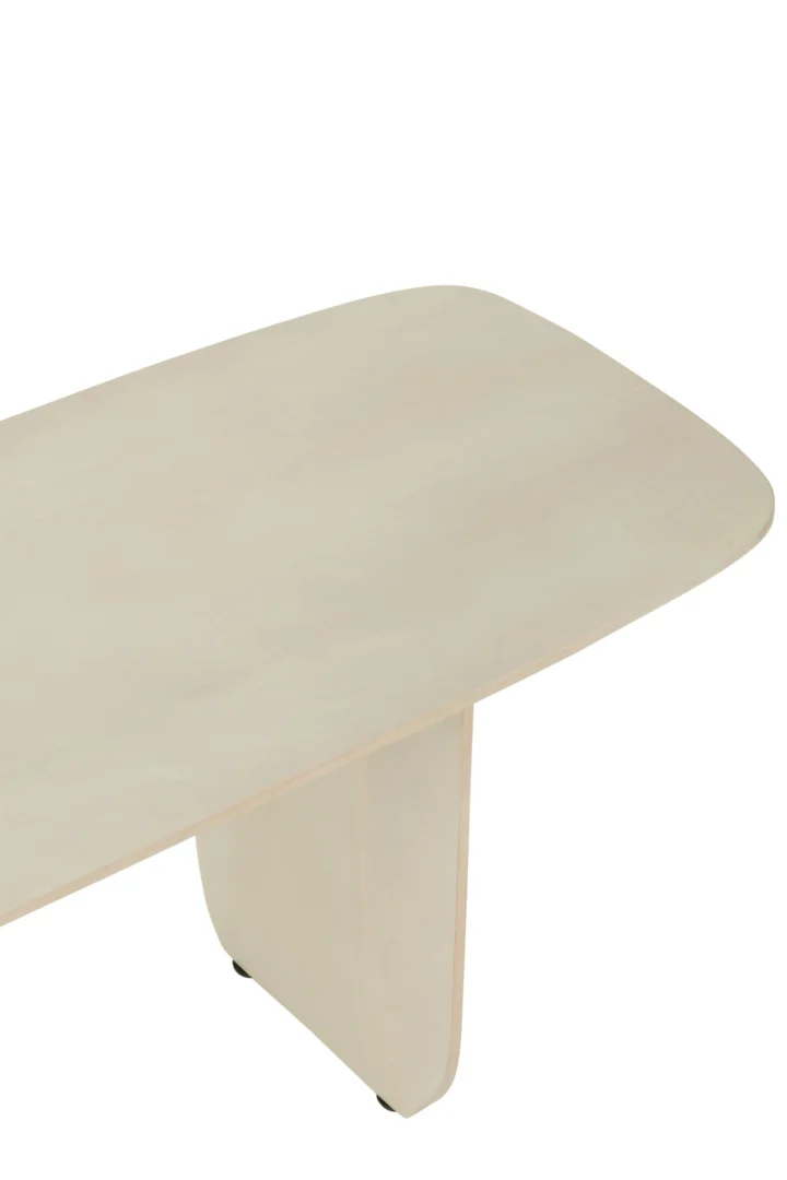Bank Voskero Hout Wit - Afbeelding 4