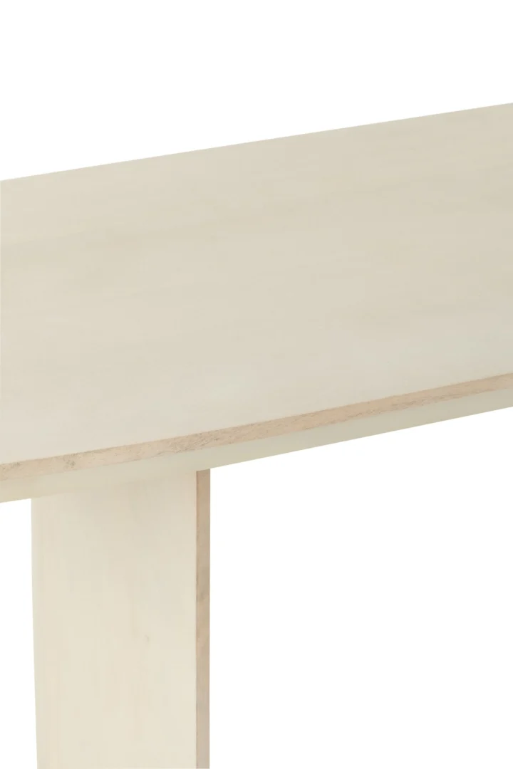 Bank Voskero Hout Wit - Afbeelding 5
