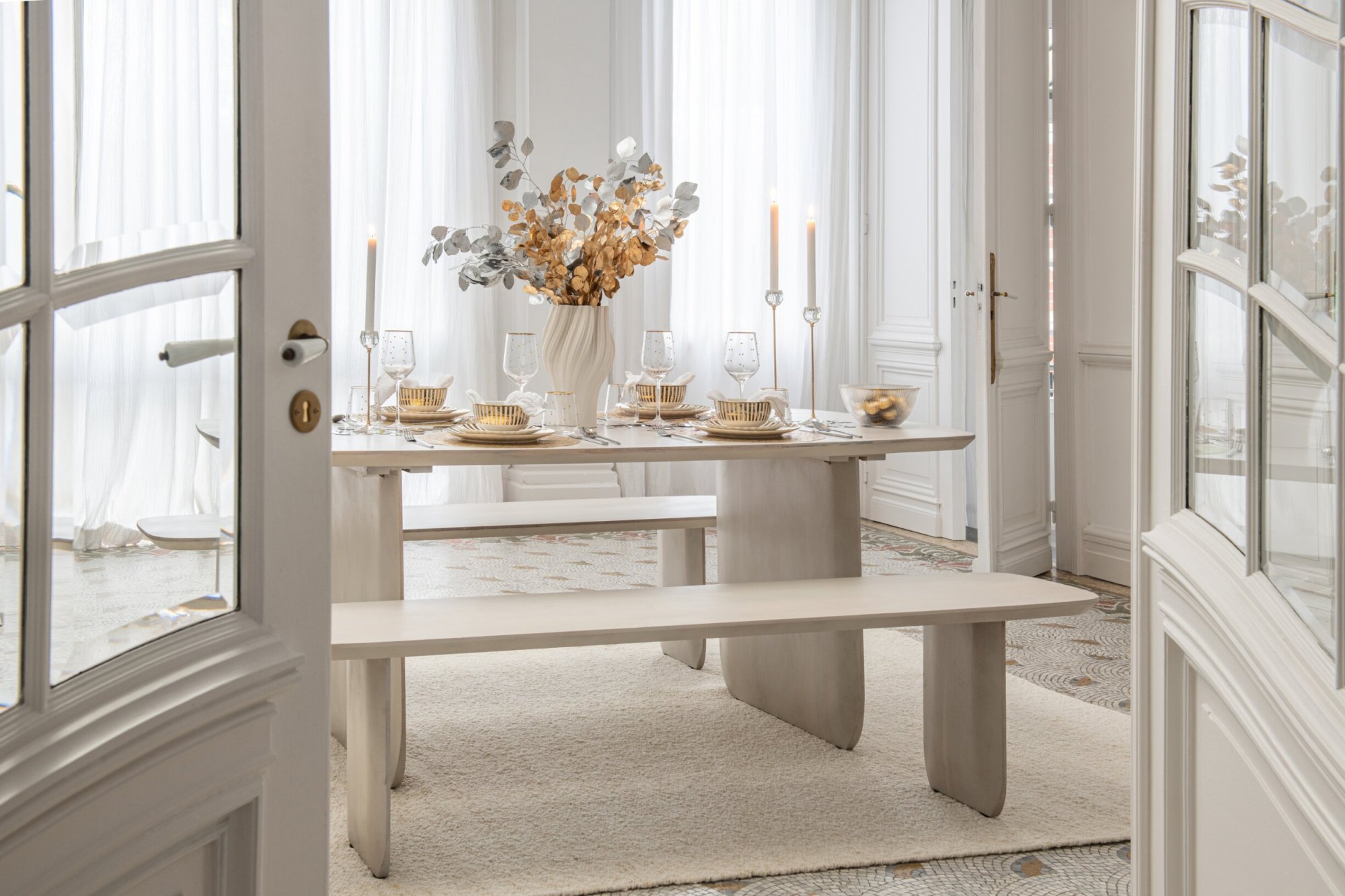 Eettafel Evora Hout 190 cm - Afbeelding 7