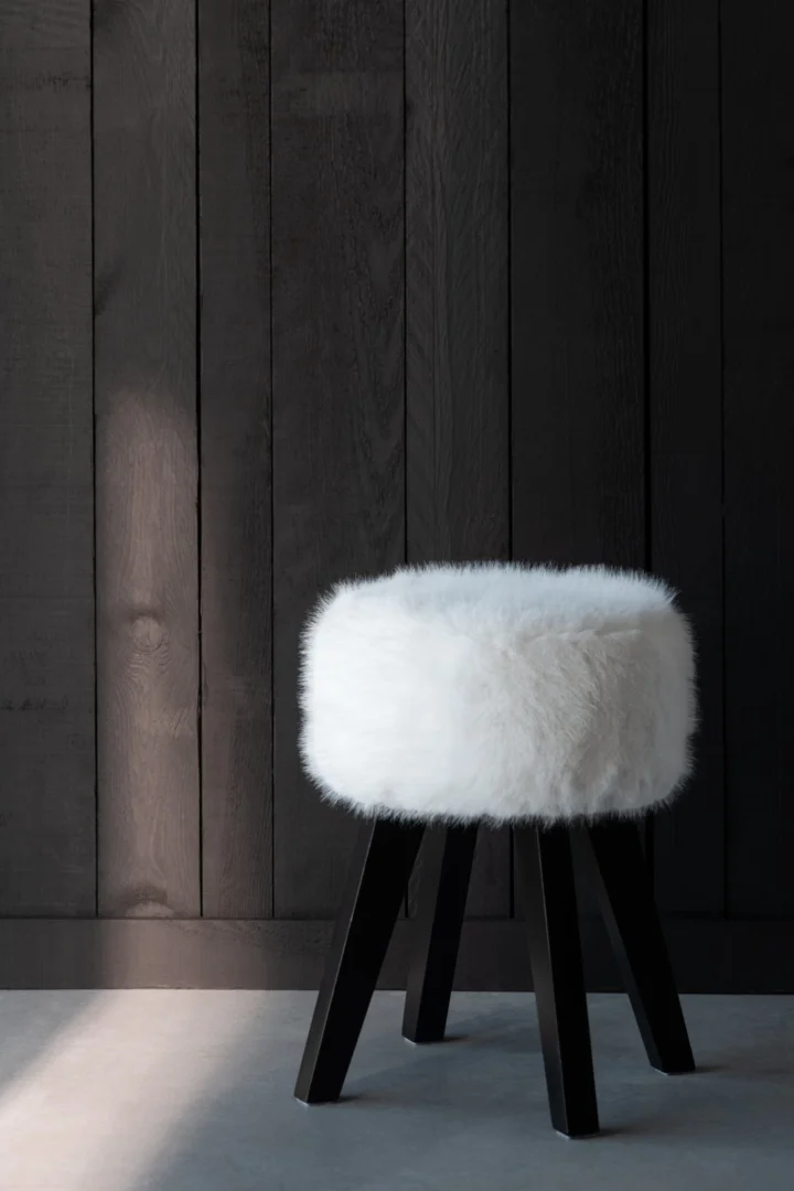 Kruk Molvand Hout Wit - Afbeelding 4