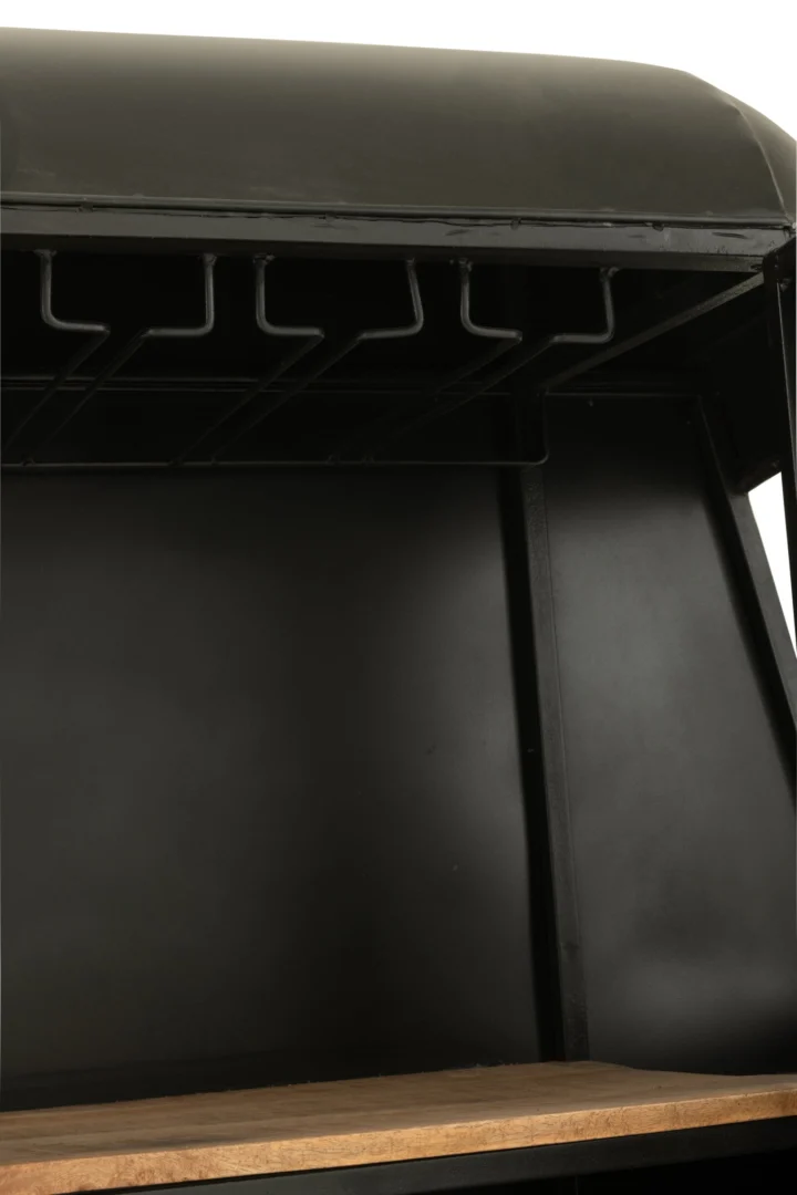 Barmeubel Nova Zwart 135 cm - Afbeelding 7