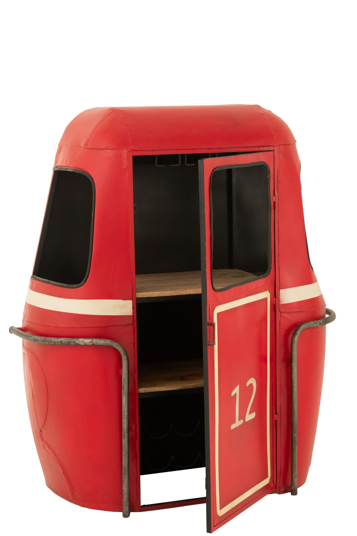 Barmeubel Baammino Rood 135 cm - Afbeelding 2
