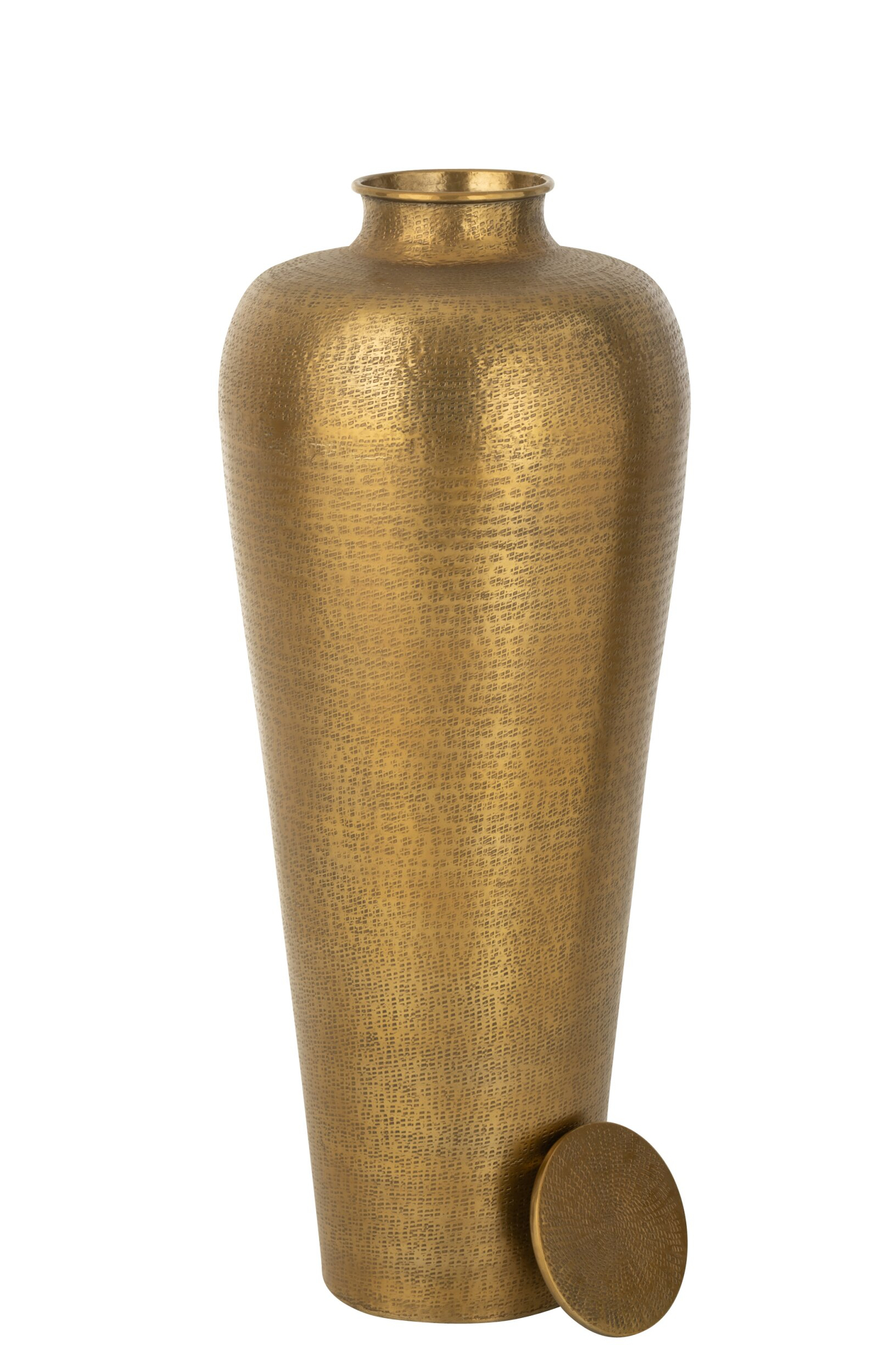 Vloervaas Pronea Aluminium Goud H101 cm