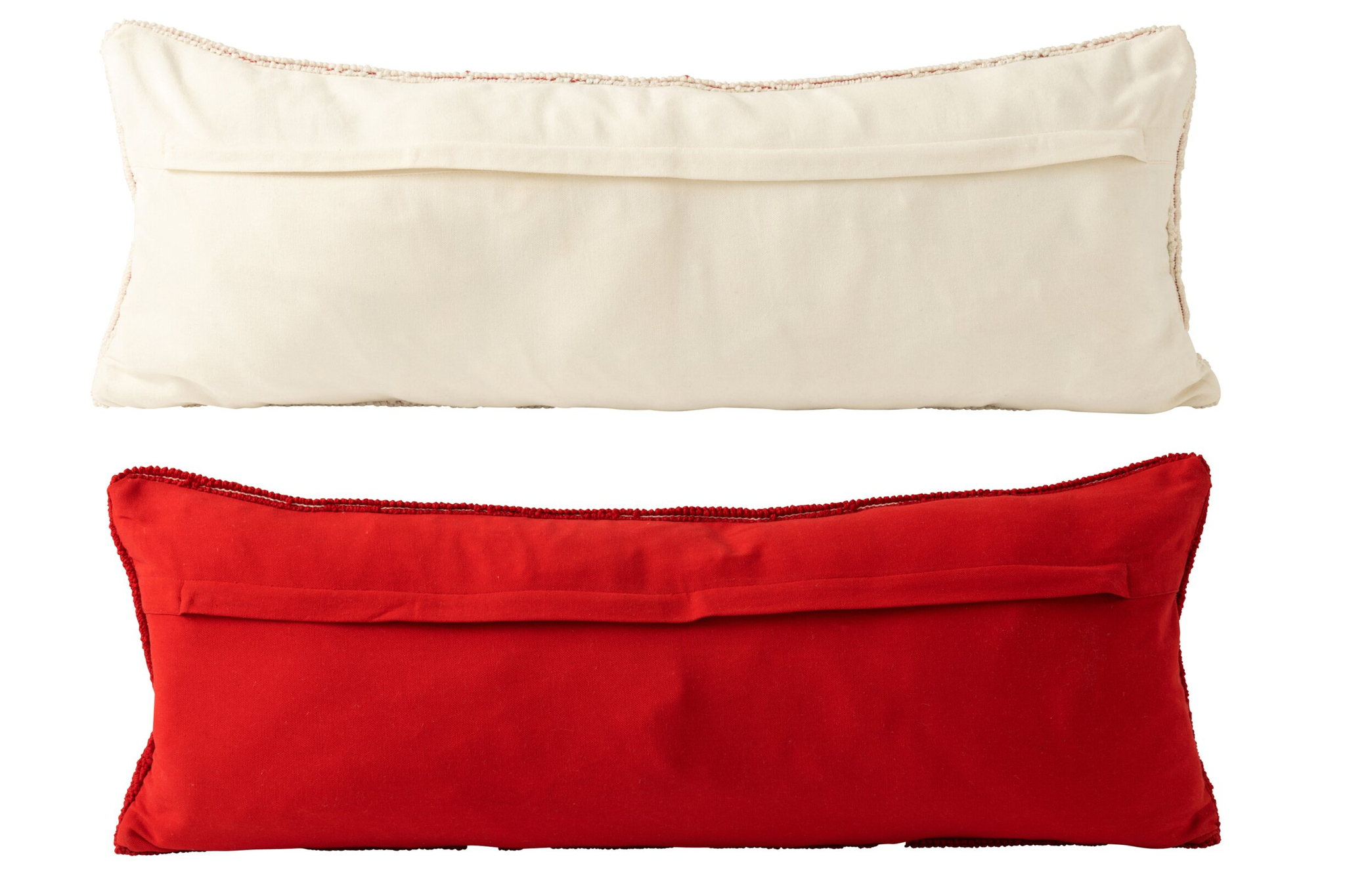 Kussen Ronaro Rood 80x30 cm - Set van 2
