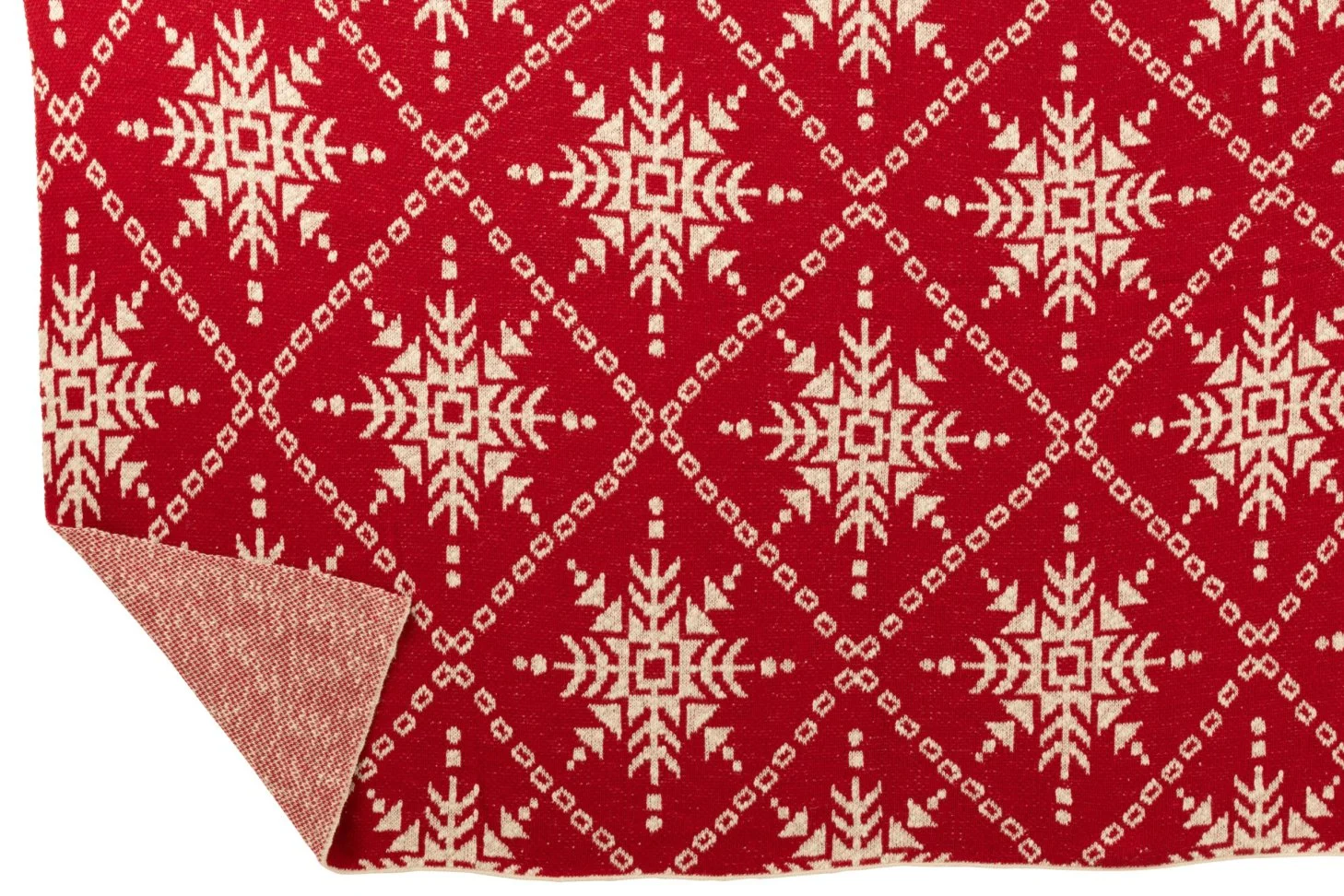 Deken Filtella rood hout - Afbeelding 3