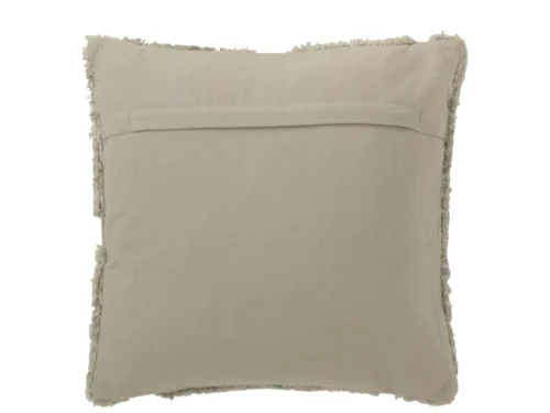 Kussen Maardos blauw 45x45 cm met steenmotief, zachte polyester stof en volle vulling