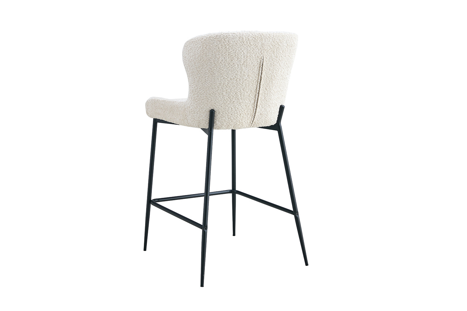 Barkruk Dijon Bouclé Ecru - Afbeelding 8
