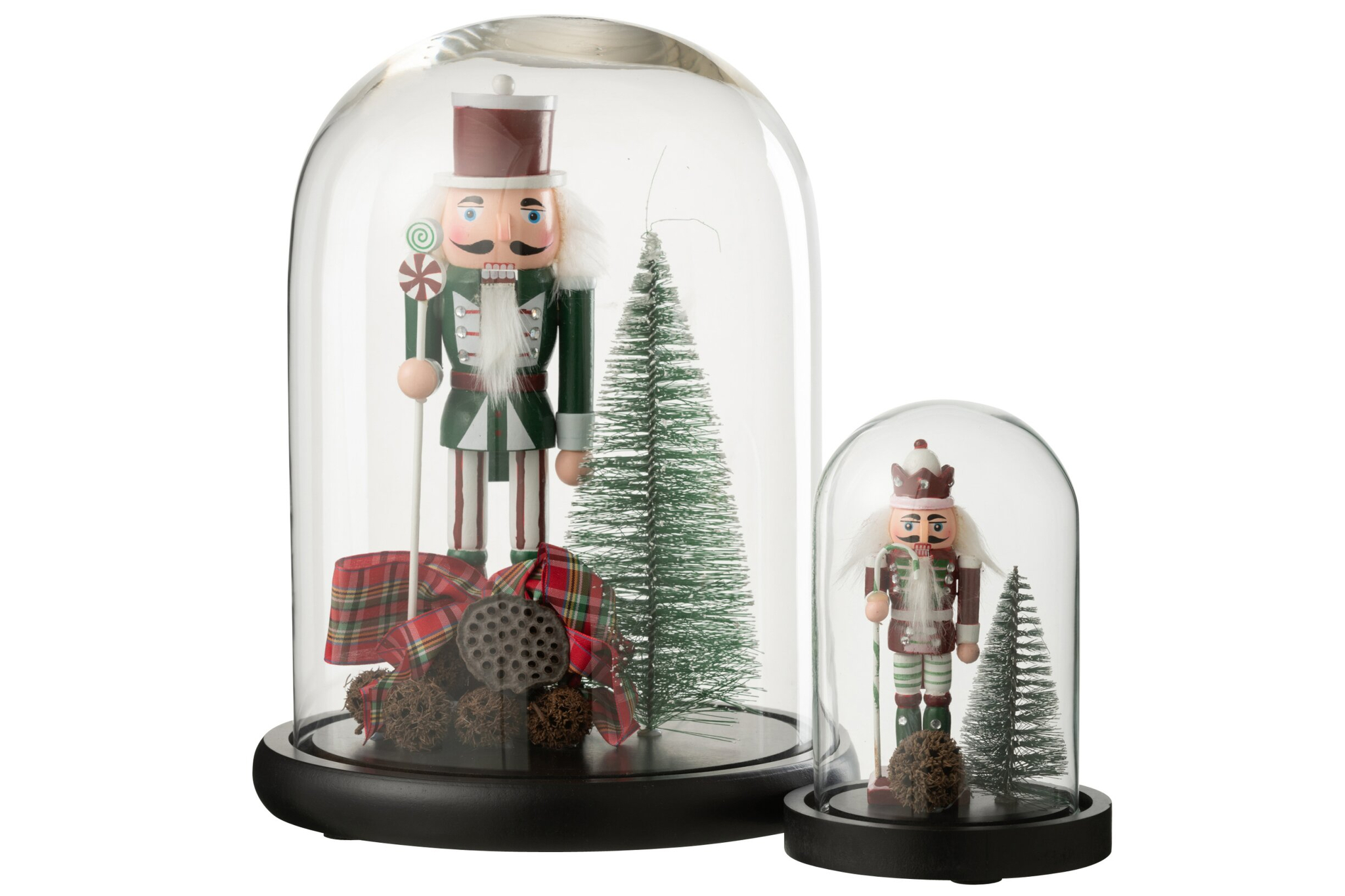 Notenkraker Flaarrun Glas Rood