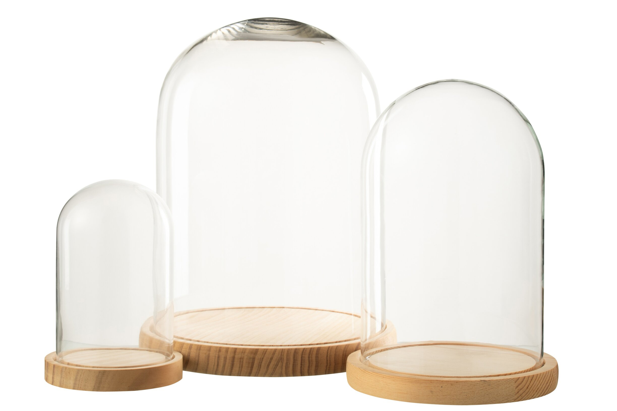 Decoratie Lontano Glas Naturel