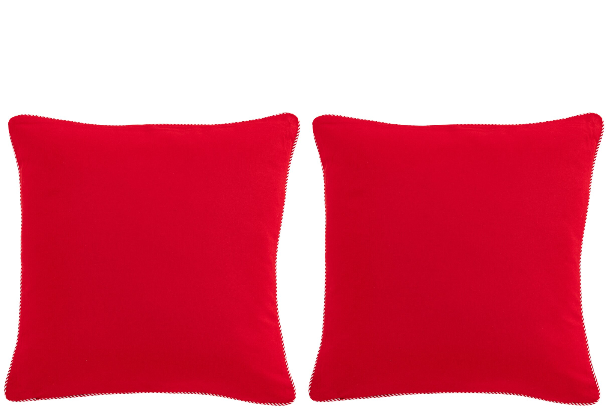Kussen Fierdir Rood 45x45 cm - Set van 2