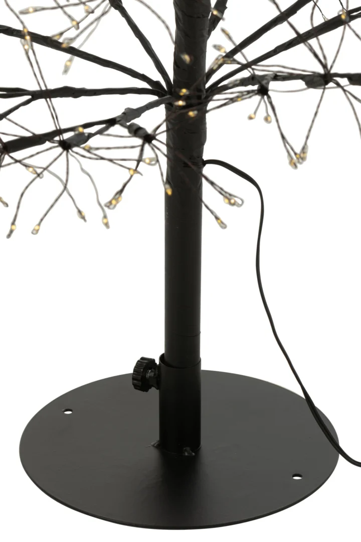 Kunstboom Laulton Metaal Zwart H120 cm - Afbeelding 4