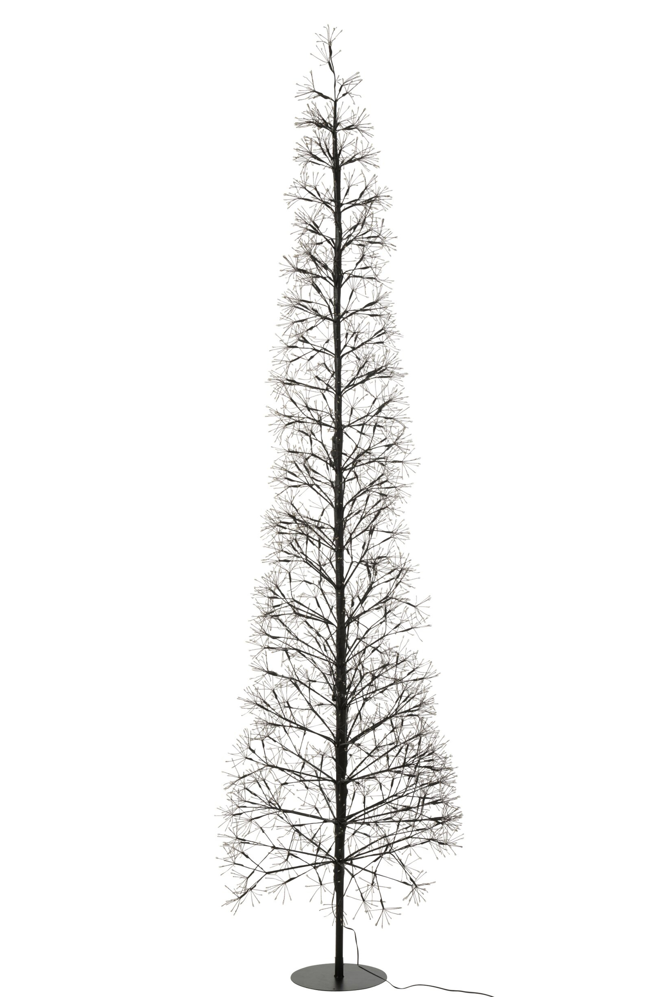 Kunstboom Jinsonte Metaal Zwart H240 cm - Afbeelding 2