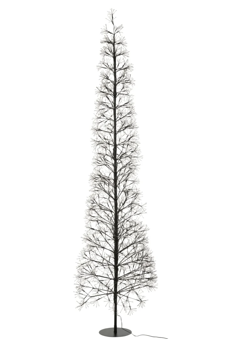 Kunstboom Jinsonte Metaal Zwart H240 cm - Afbeelding 2