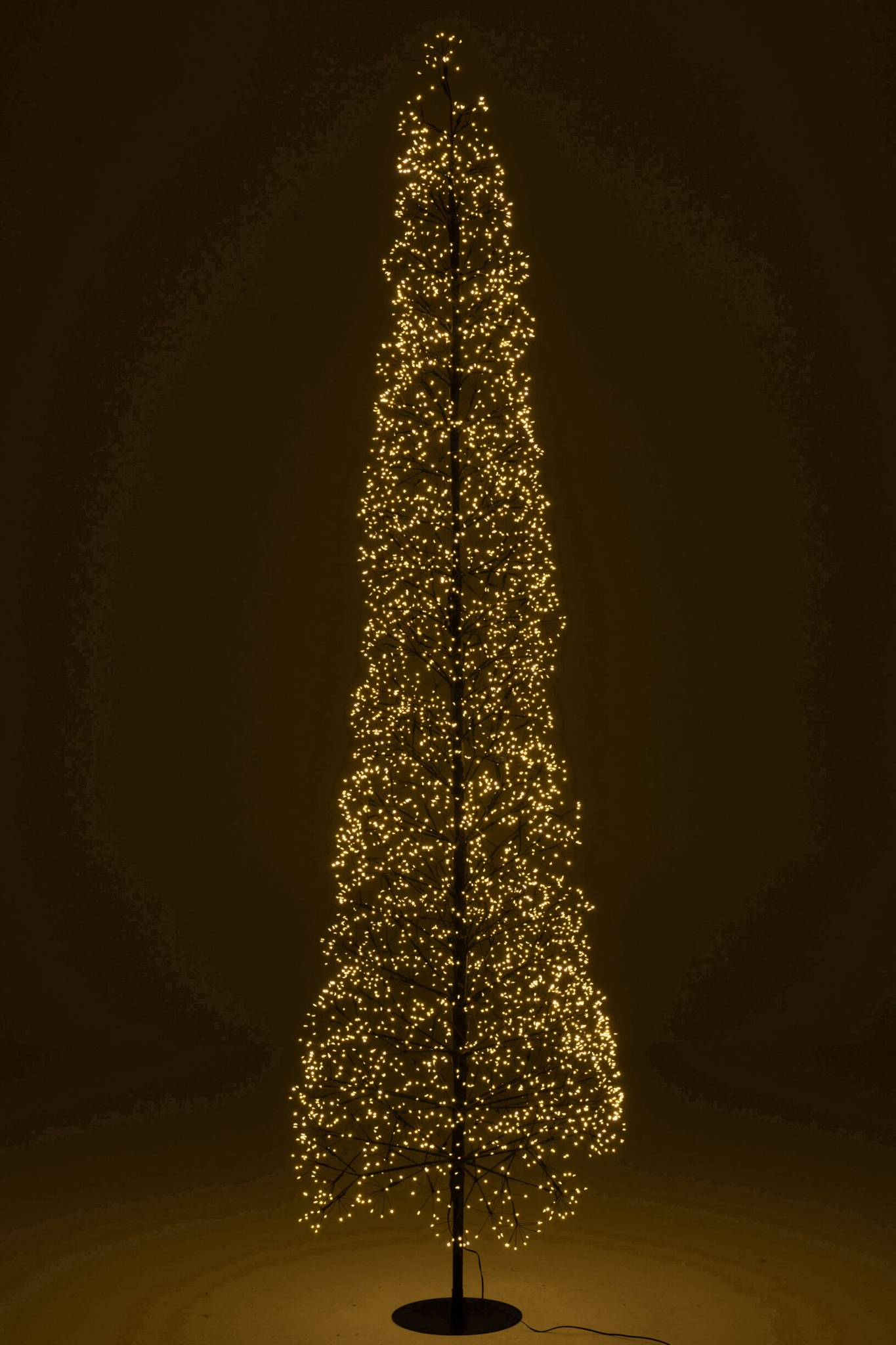 Kunstboom Jinsonte Metaal Zwart H240 cm - Afbeelding 3