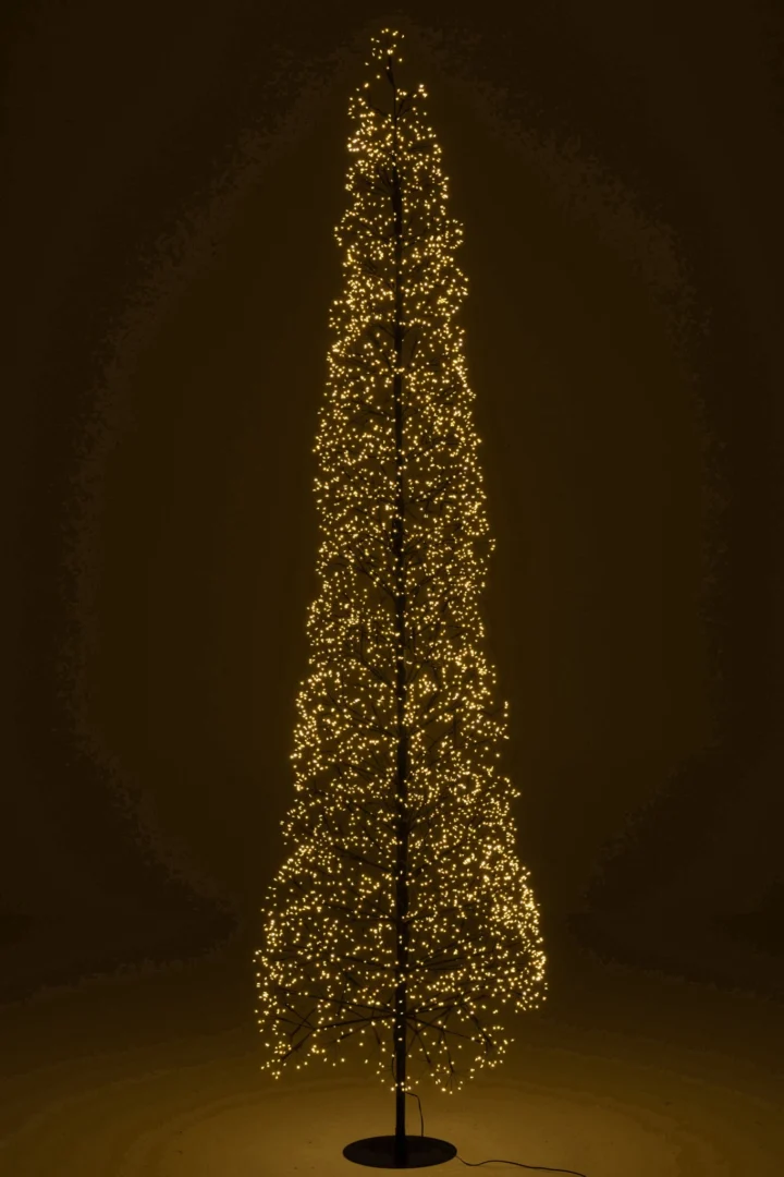 Kunstboom Jinsonte Metaal Zwart H240 cm - Afbeelding 3