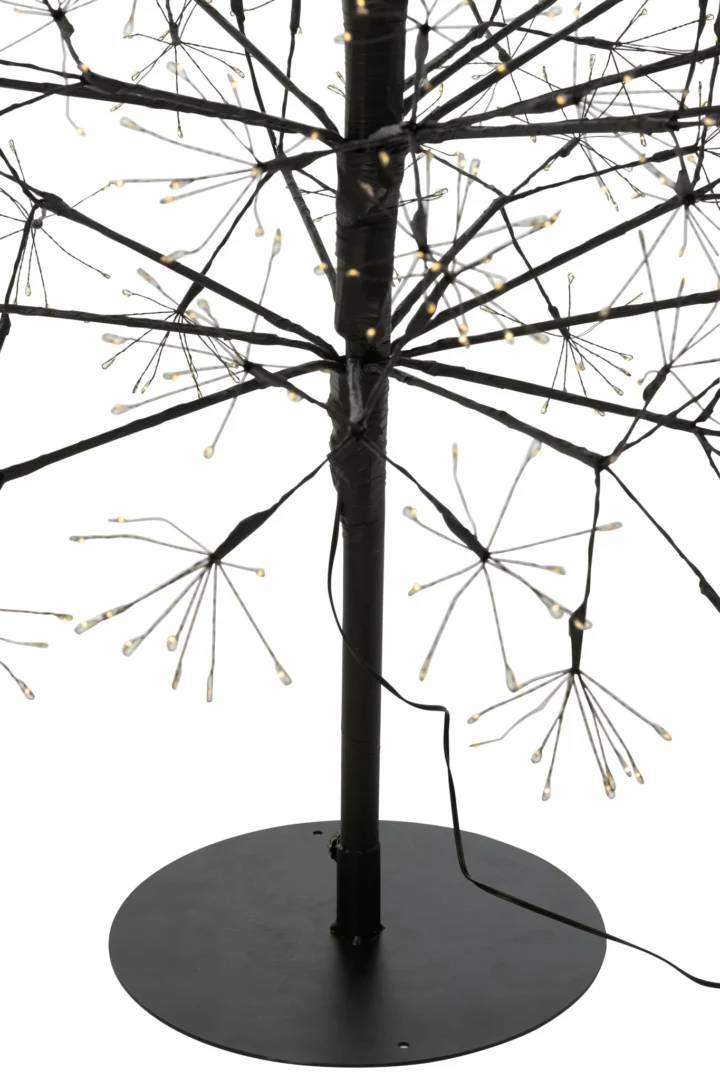 Kunstboom Jinsonte Metaal Zwart H240 cm - Afbeelding 5