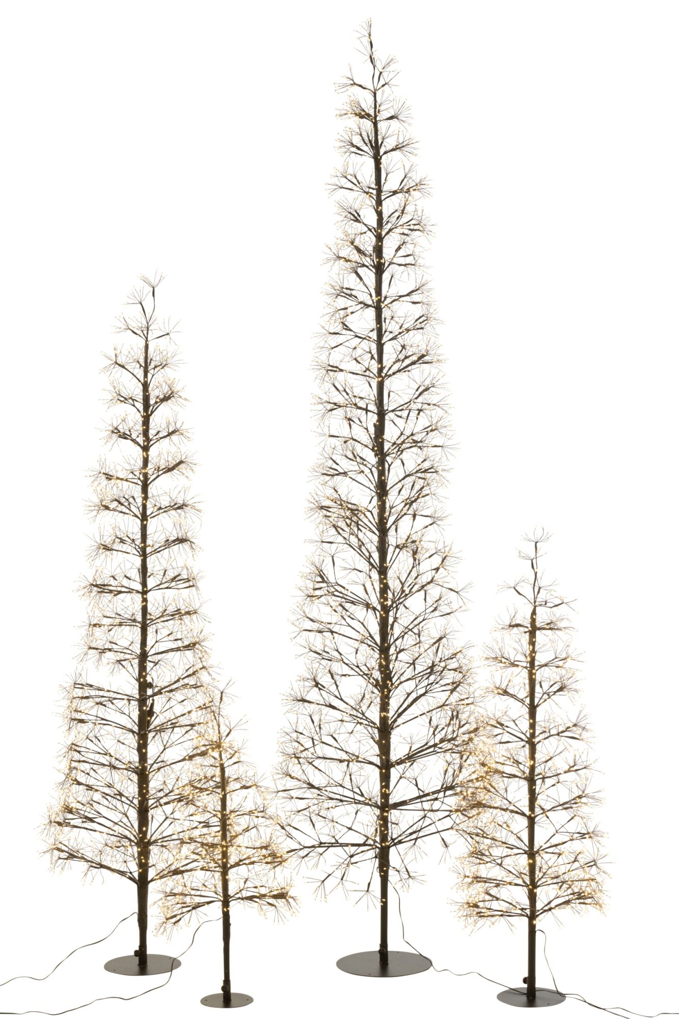 Kunstboom Jinsonte Metaal Zwart H240 cm - Afbeelding 6