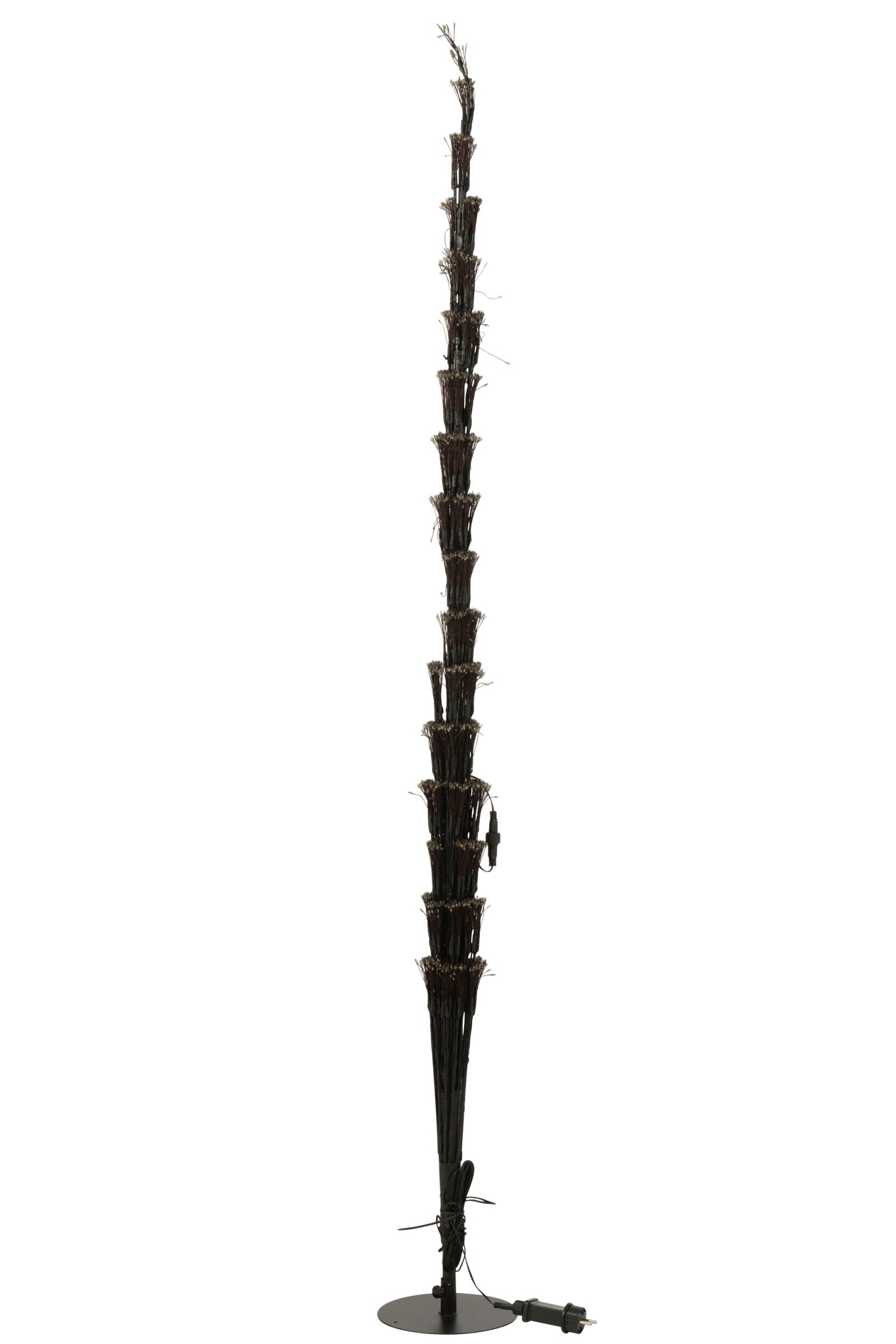 Kunstboom Jinsonte Metaal Zwart H240 cm - Afbeelding 9