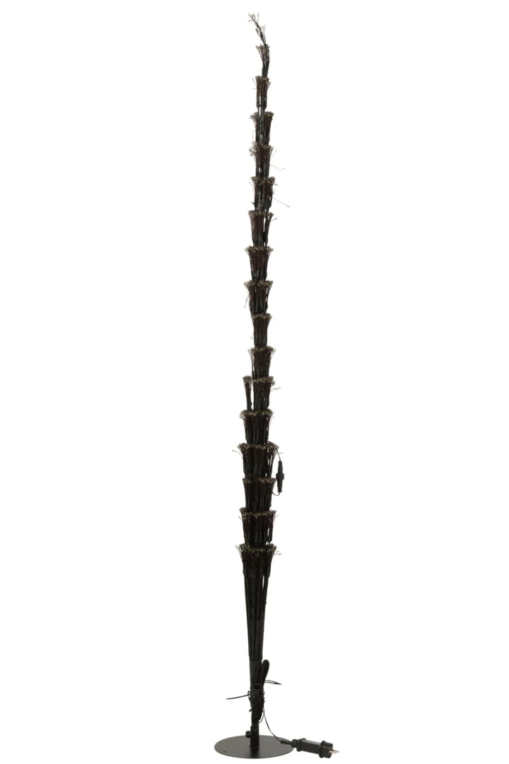 Kunstboom Jinsonte Metaal Zwart H240 cm - Afbeelding 9