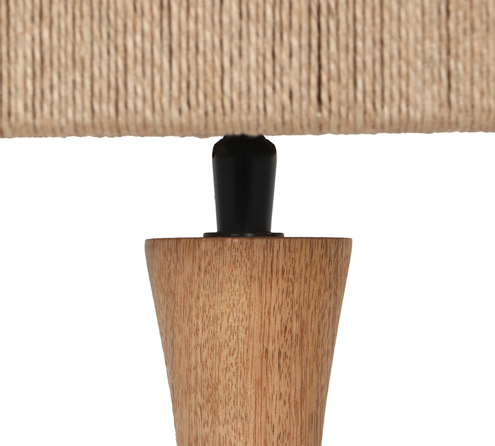 Tafellamp Naaro Jute H54 cm - Set van 3 - Afbeelding 4