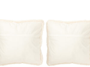 Kussen Zummen Beige 60x60 cm - Set van 2