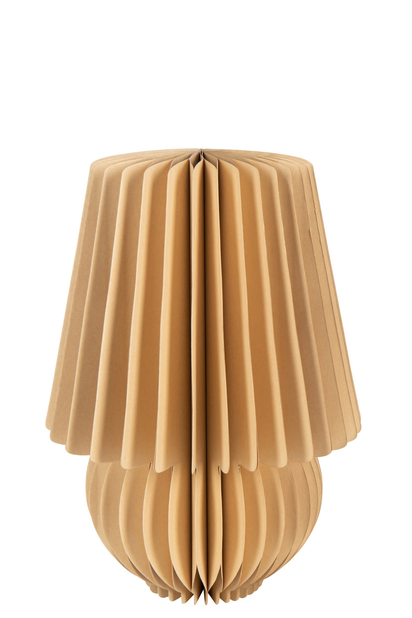 Decoratie Faavon Papier Bruin - Afbeelding 3