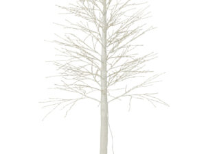 Kunstboom Nelura Kunststof Wit H210 cm