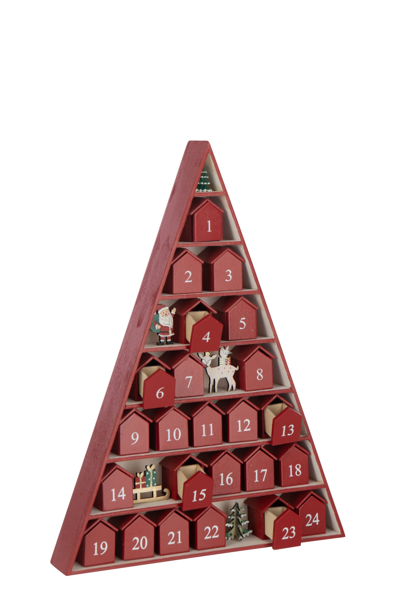 Kunstboom Voommer Multiplex Rood H45 cm