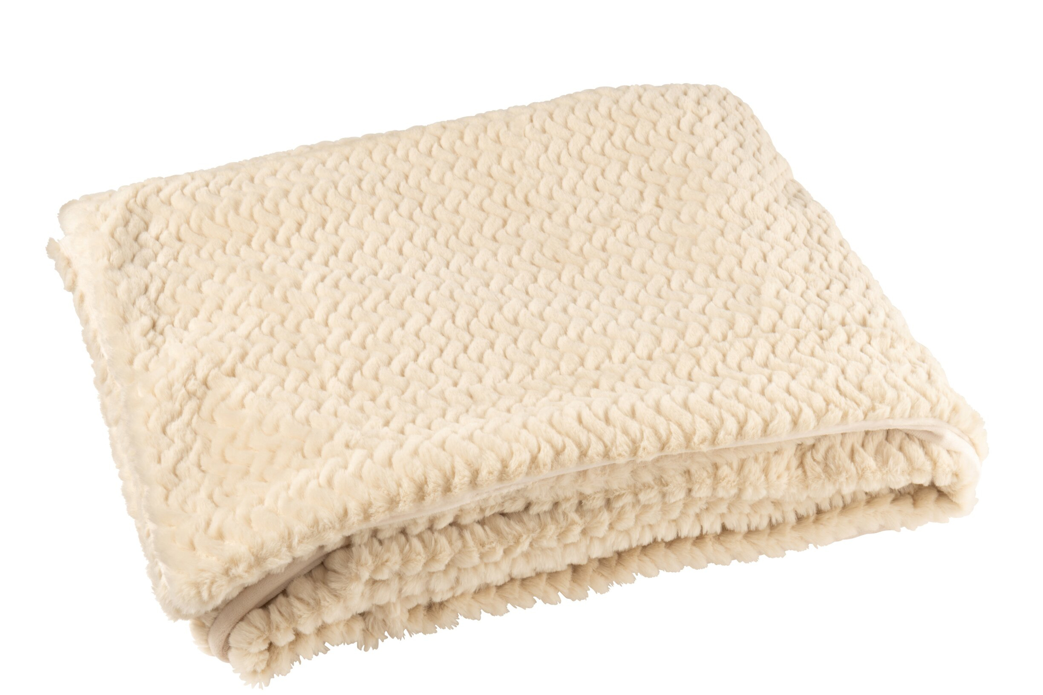 Deken Faurmol Beige