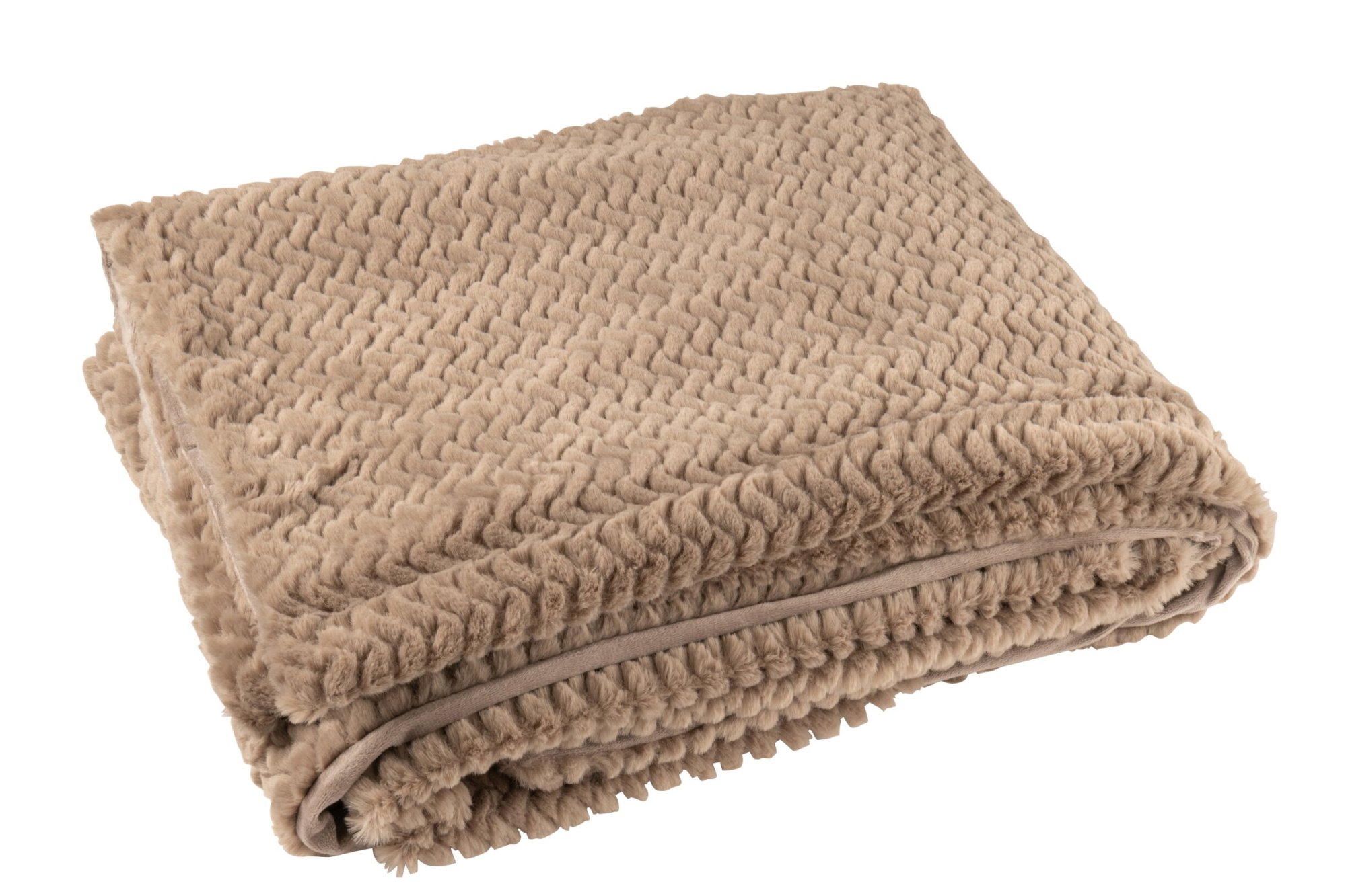 Deken Fleldonte Beige