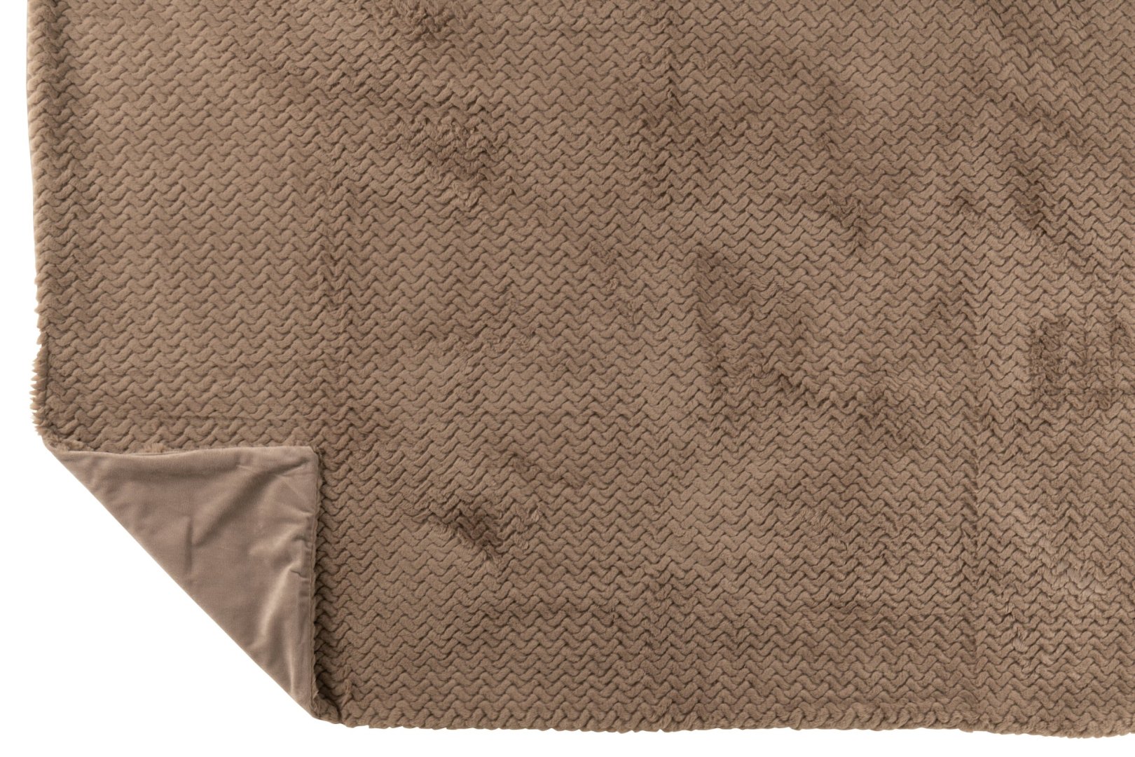 Deken Fleldonte Beige - Afbeelding 2