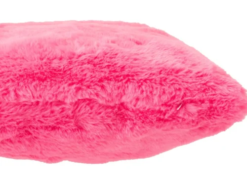 Neonroze Traulil sierkussen 45 x 45 cm met zachte, volle polyester vulling