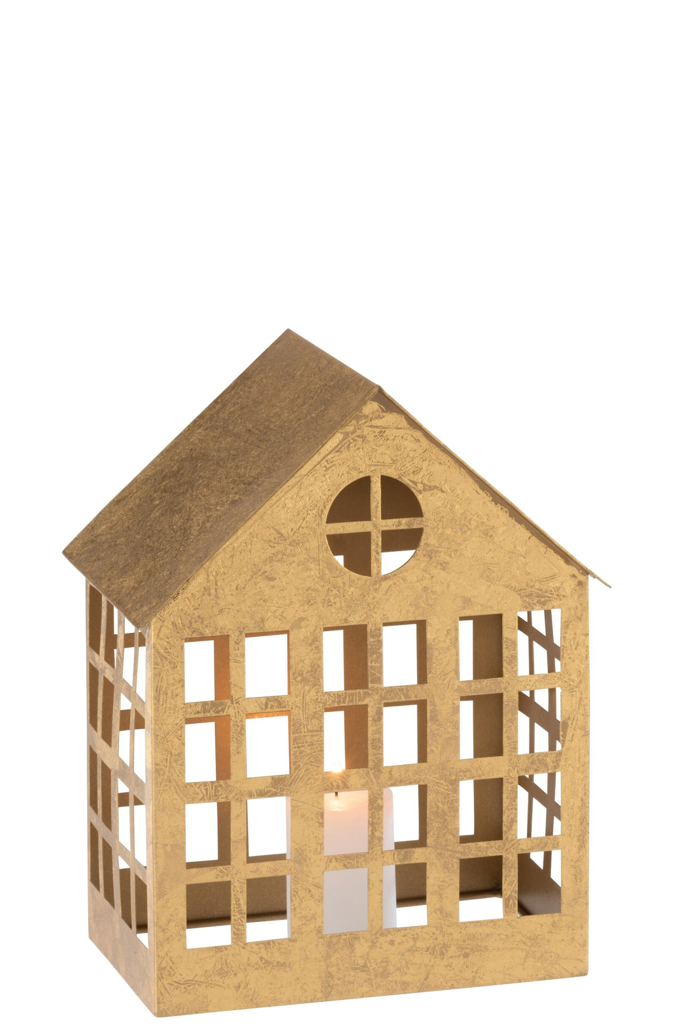 Kandelaar Rauson Metaal Goud H28 cm