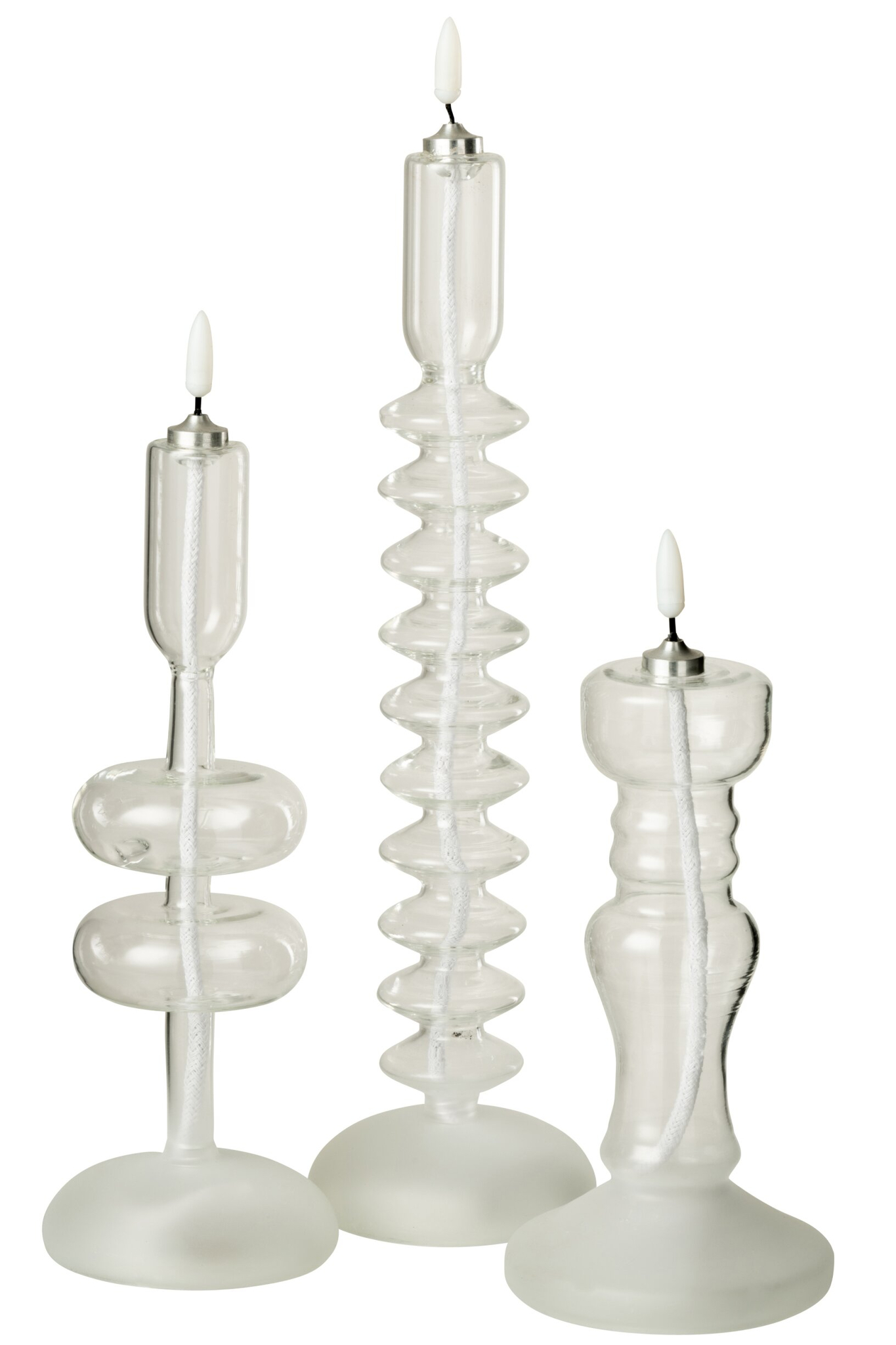 Kaars Kekia Glas Transparant - Afbeelding 2