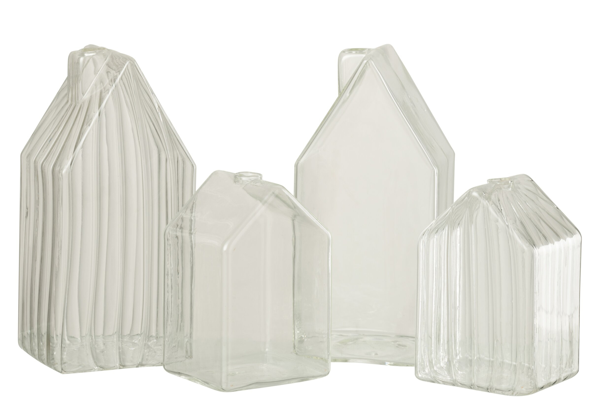 Woonaccessoire Jeirora Glas Transparant - Set van 2