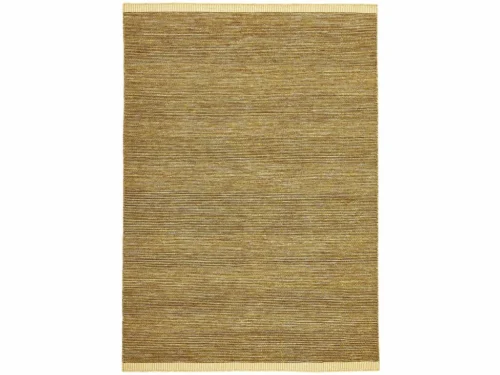 Vloerkleed Vakello 300x200 cm, vlakgeweven wol in kleur 3000, rustiek en warm in naturel tinten