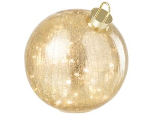 Kerstballen Preennal Glas Goud