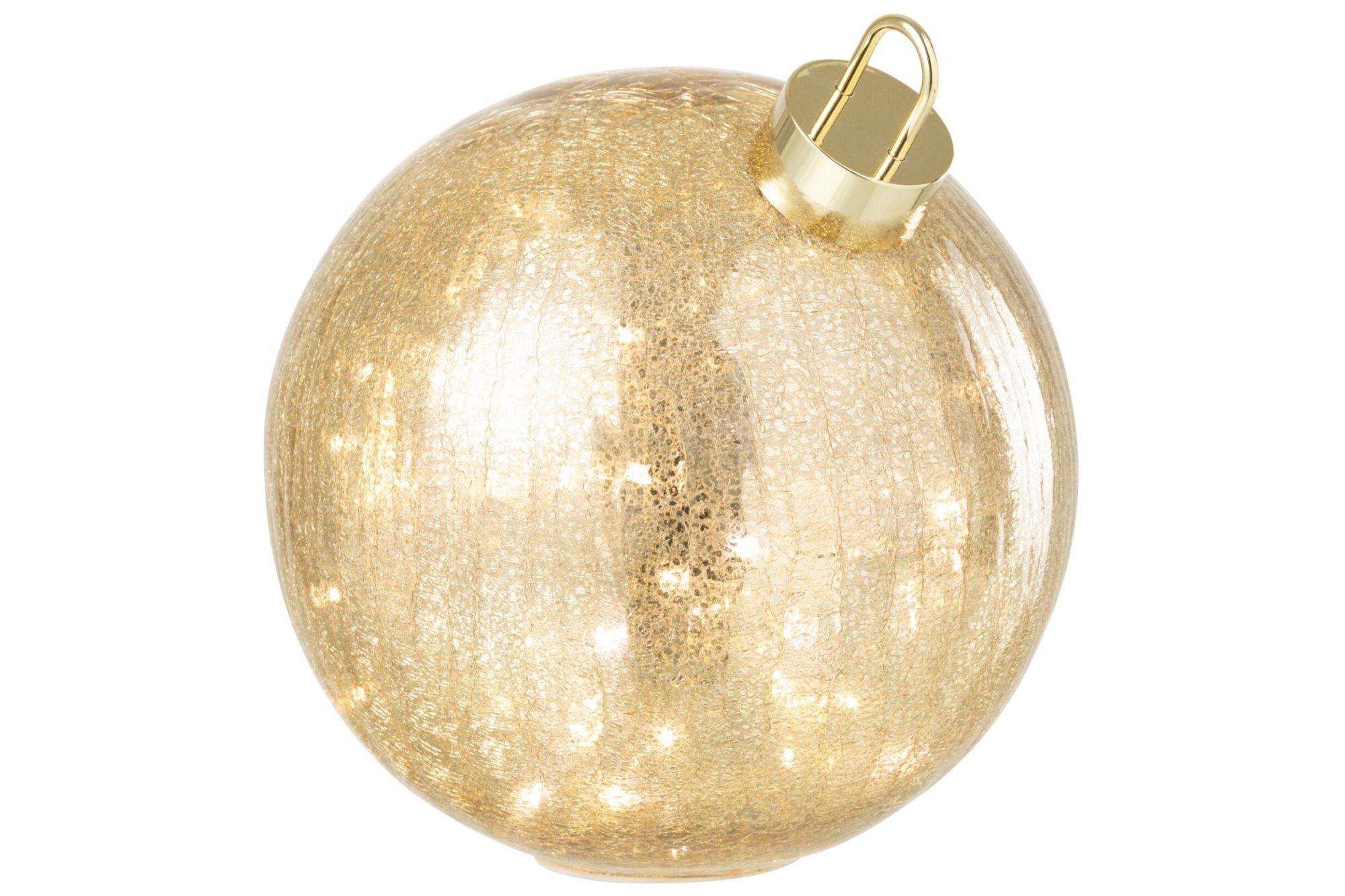 Kerstballen Preennal Glas Goud