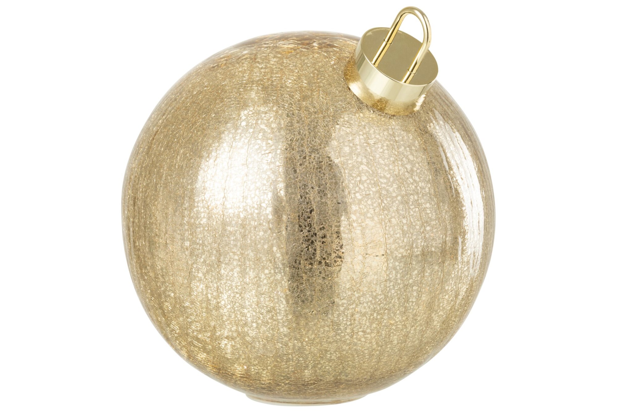 Kerstballen Preennal Glas Goud - Afbeelding 7
