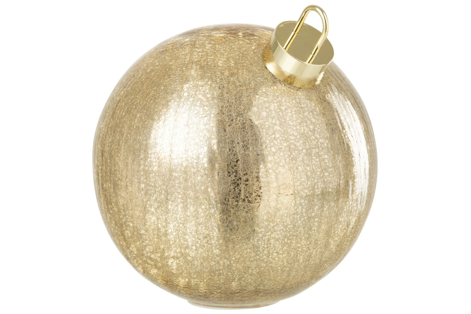 Kerstballen Preennal Glas Goud - Afbeelding 7