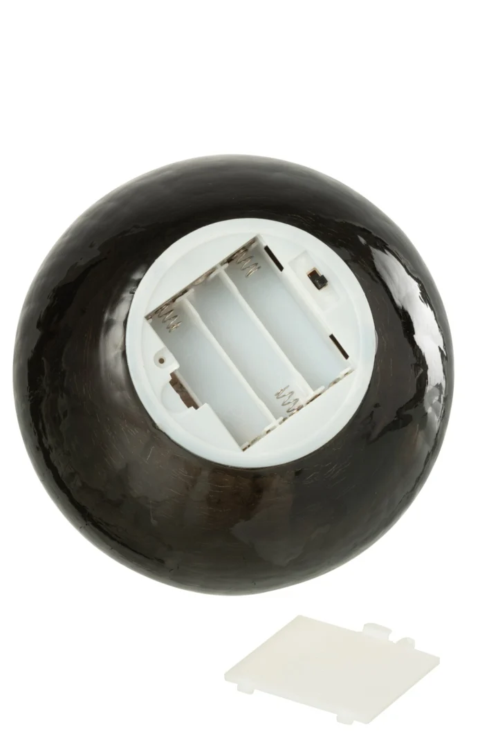 Kerstballen Soordea Glas Zwart - Afbeelding 3