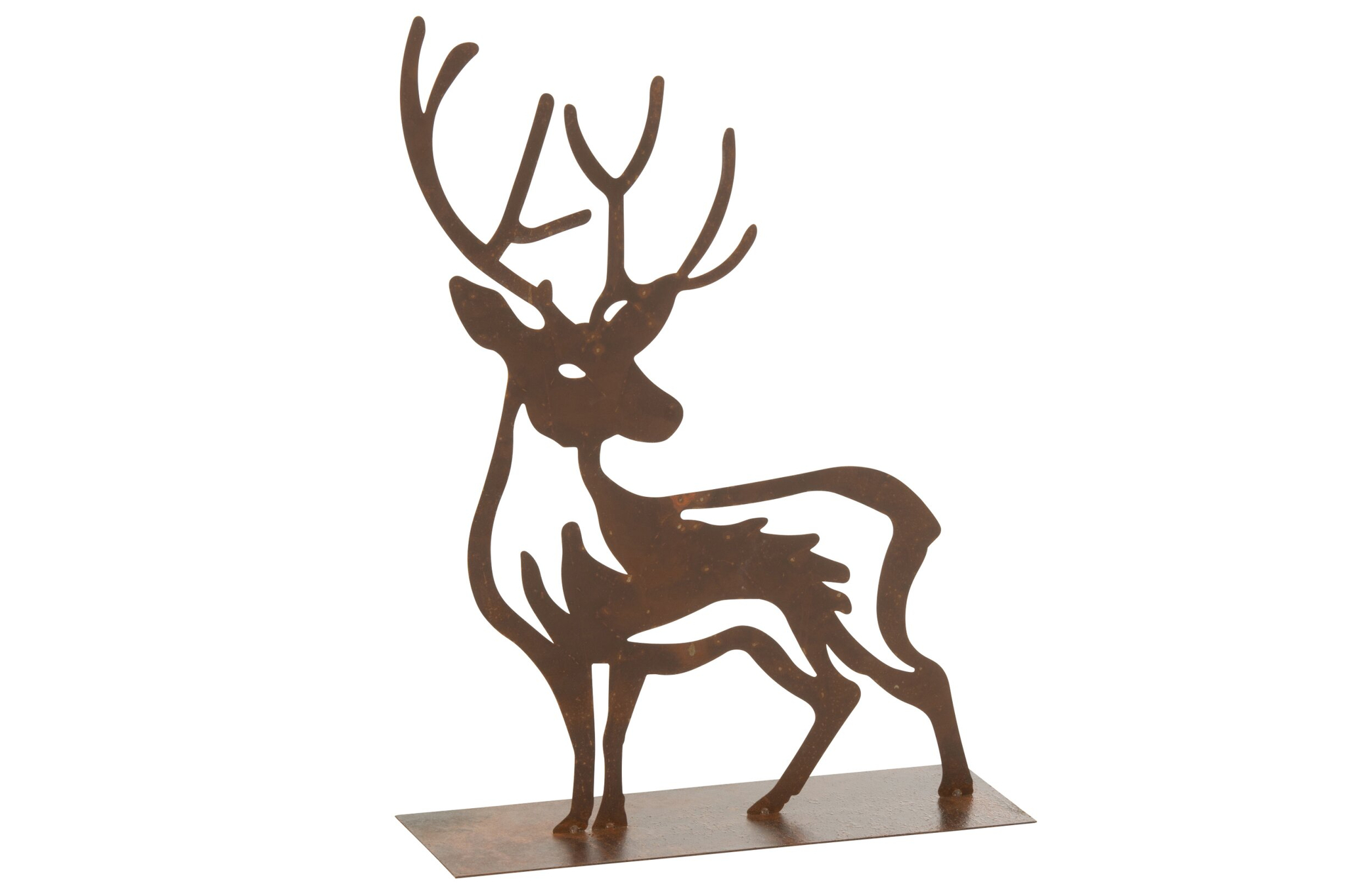 Decoratiefiguur Traalden Metaal Bruin H54,5 cm