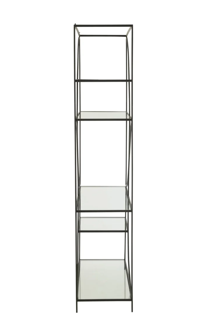 Rek Feitund zwart metaal - Afbeelding 2