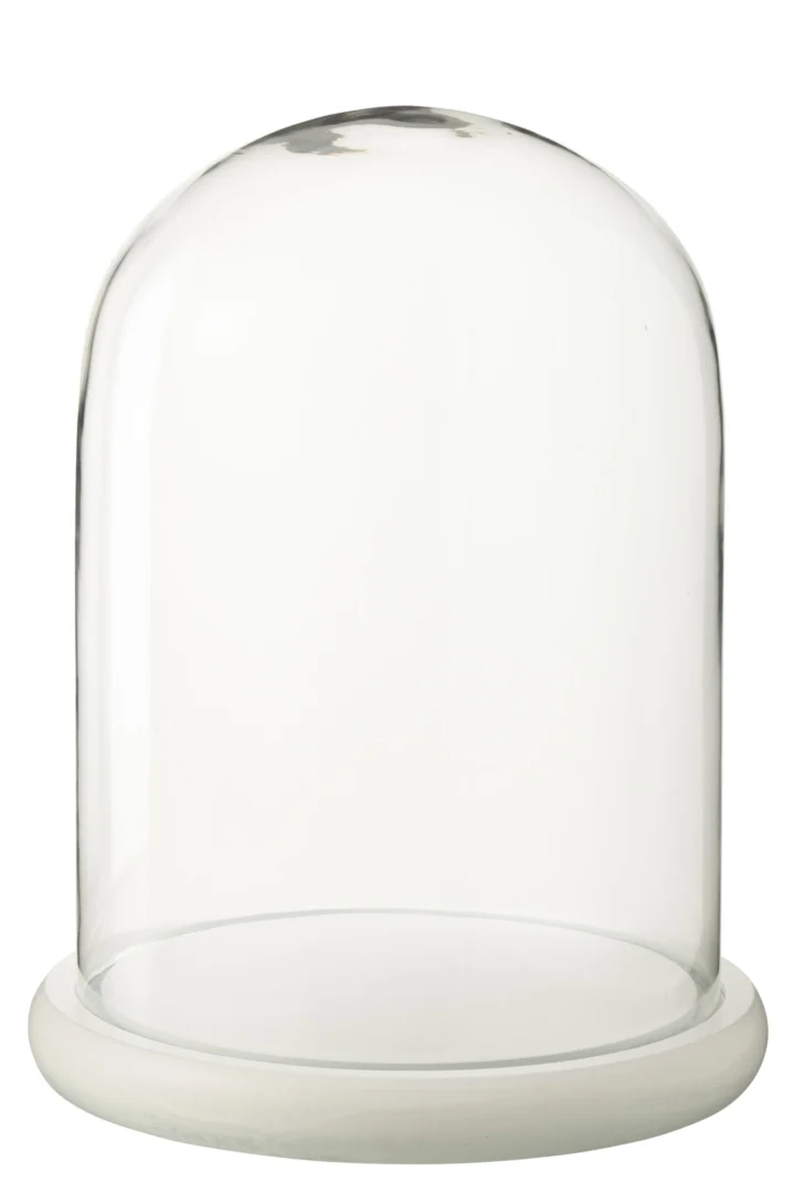 Decoratie Fesu Glas Wit - Afbeelding 3