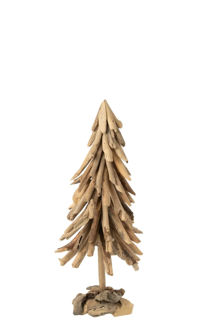 Kerstboom Sussine Hout Naturel H70 cm - Afbeelding 2