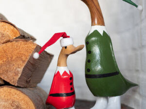 Woonaccessoire Toolvund Bamboe Groen - Set van 2