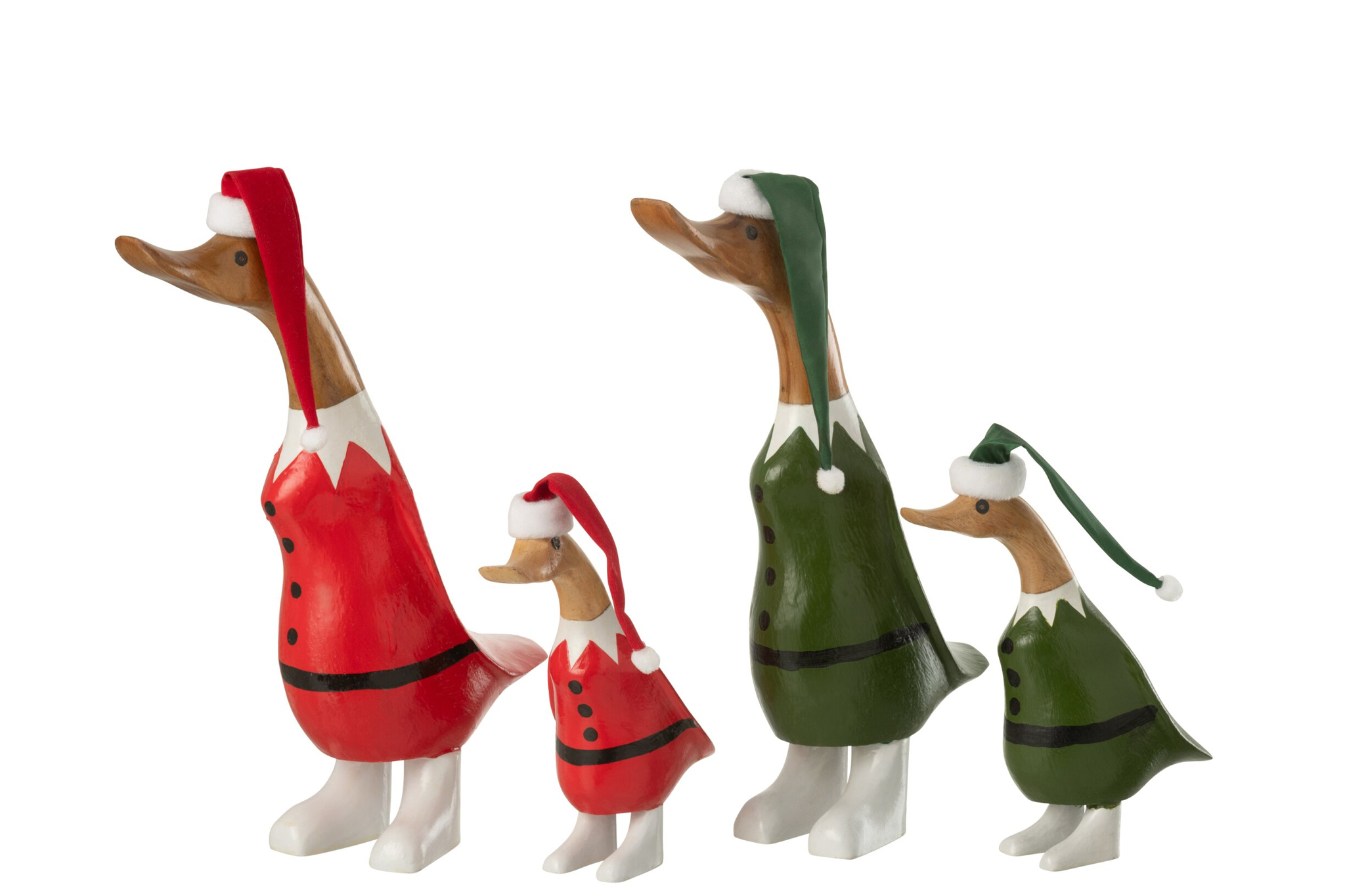 Woonaccessoire Lomane Bamboe Groen - Set van 2