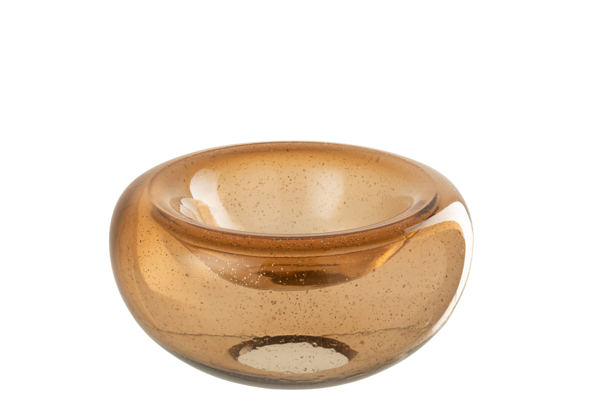 Schaal Koonnang Glas Bruin - Afbeelding 2