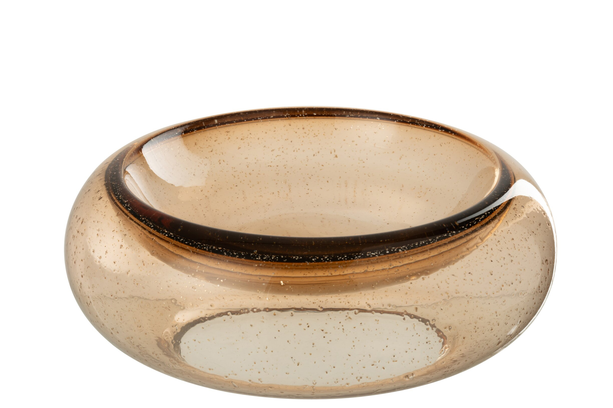 Kom Gransek Glas Bruin - Afbeelding 2