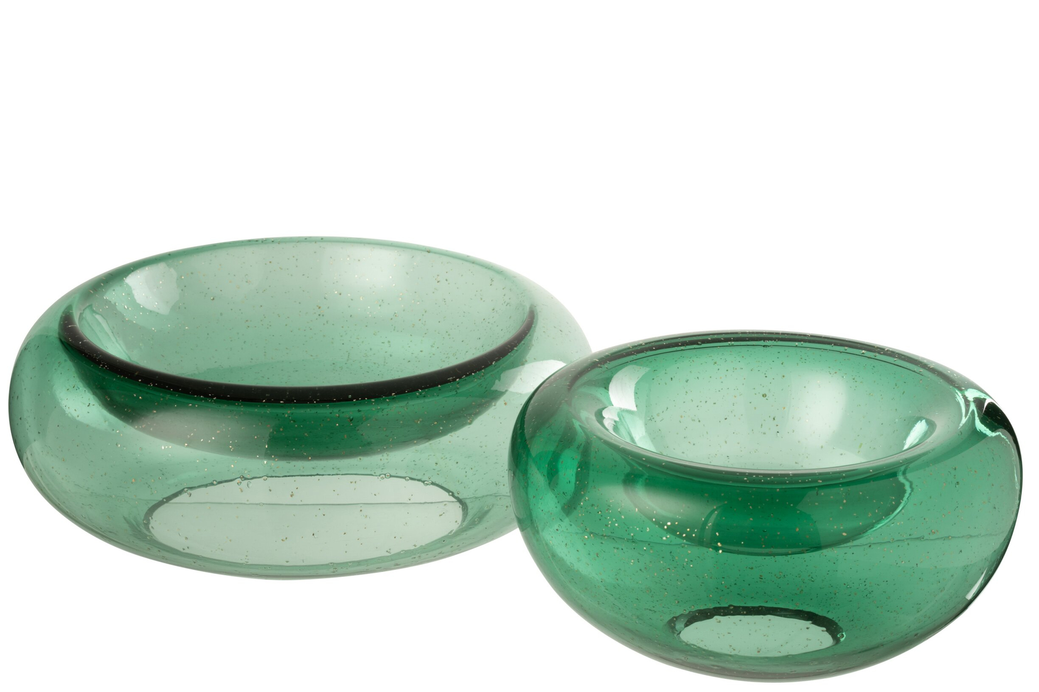Schaal Slisena Glas Groen
